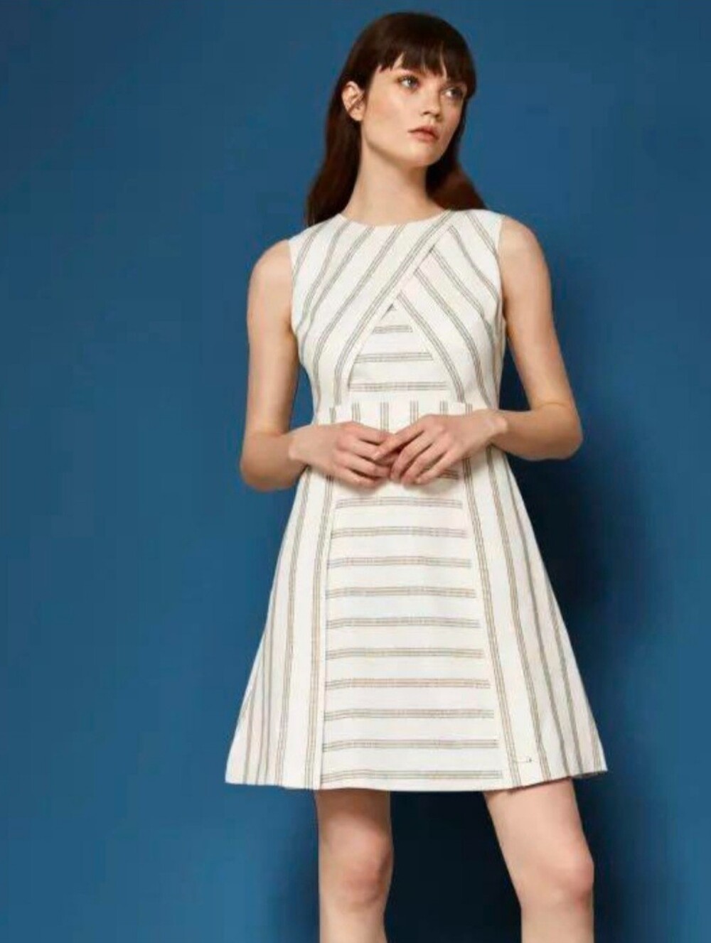 Ted Baker London Colour By Numbers Skater Dress | Size 4